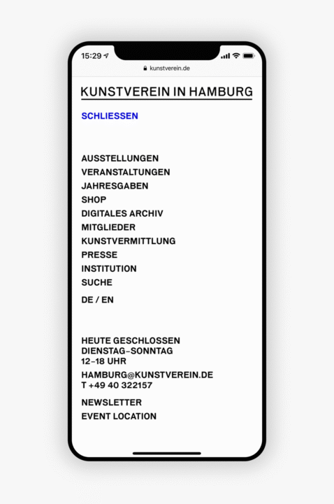 Kunst­verein in Hamburg