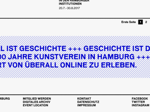Kunst­verein in Hamburg
